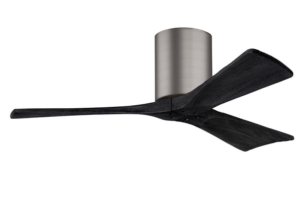 Matthews Fan Company - IR3H-BP-BK-42 - 42" Ceiling Fan - Irene - Brushed Pewter from Lighting & Bulbs Unlimited in Charlotte, NC