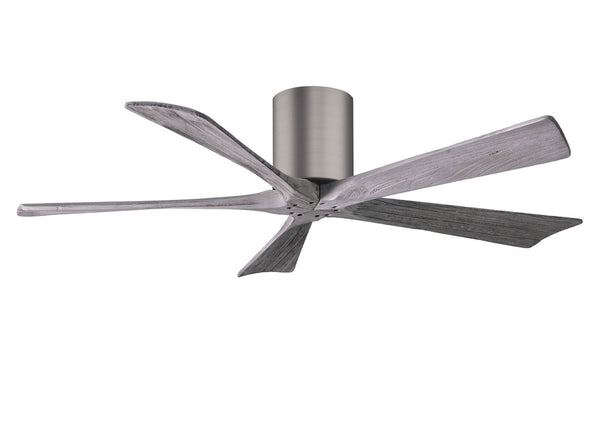 Matthews Fan Company - IR5H-BP-BW-52 - 52" Ceiling Fan - Irene - Brushed Pewter from Lighting & Bulbs Unlimited in Charlotte, NC