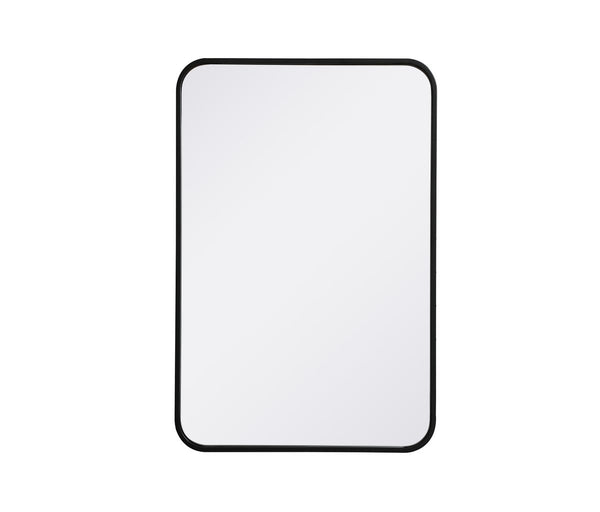 Elegant Lighting - MR802030BK - Mirror - Evermore - Black from Lighting & Bulbs Unlimited in Charlotte, NC