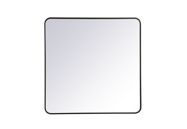 Elegant Lighting - MR803636BK - Mirror - Evermore - Black from Lighting & Bulbs Unlimited in Charlotte, NC