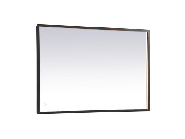 Elegant Lighting - MRE62730BK - LED Mirror - Pier - Black from Lighting & Bulbs Unlimited in Charlotte, NC