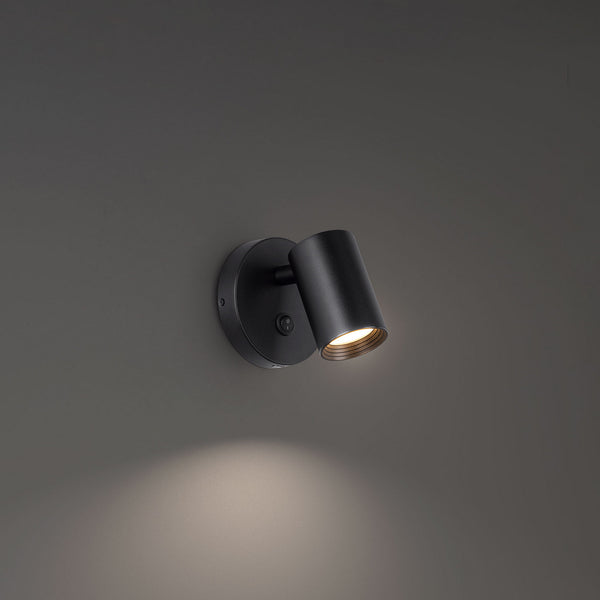 W.A.C. Lighting - BL-21205-BK - LED Swing Arm - Kepler - Black from Lighting & Bulbs Unlimited in Charlotte, NC