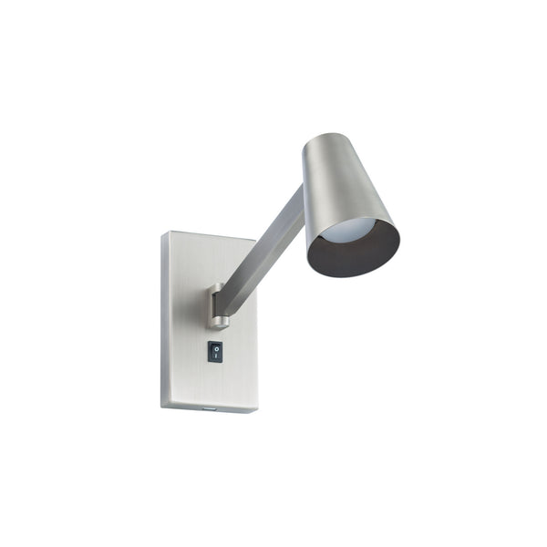 W.A.C. Lighting - BL-25214-BN - LED Swing Arm - Grisham - Brushed Nickel from Lighting & Bulbs Unlimited in Charlotte, NC