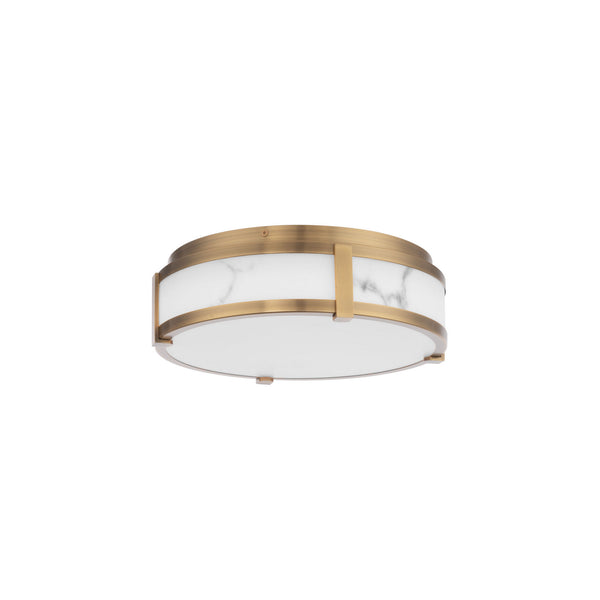 W.A.C. Lighting - FM-27214-AB - LED Flush Mount - Constantine - Aged Brass from Lighting & Bulbs Unlimited in Charlotte, NC