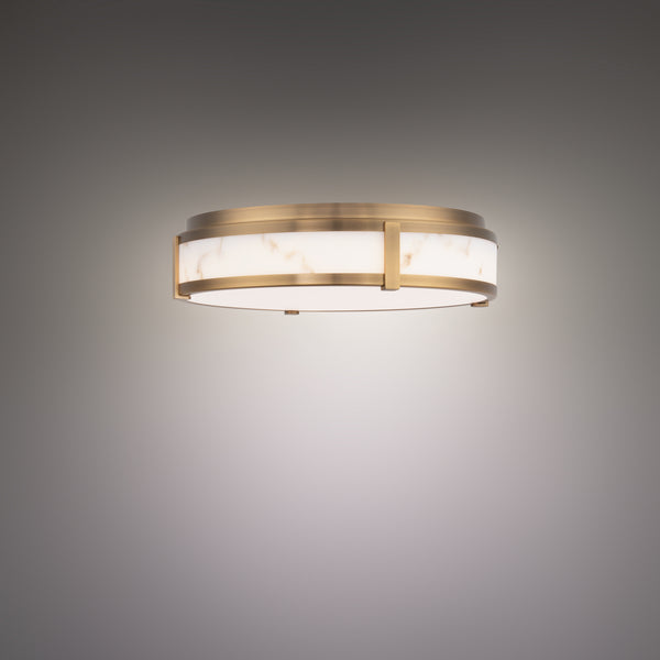 W.A.C. Lighting - FM-27218-AB - LED Flush Mount - Constantine - Aged Brass from Lighting & Bulbs Unlimited in Charlotte, NC