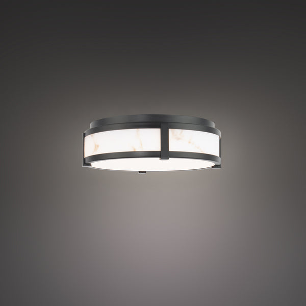 W.A.C. Lighting - FM-27218-BK - LED Flush Mount - Constantine - Black from Lighting & Bulbs Unlimited in Charlotte, NC