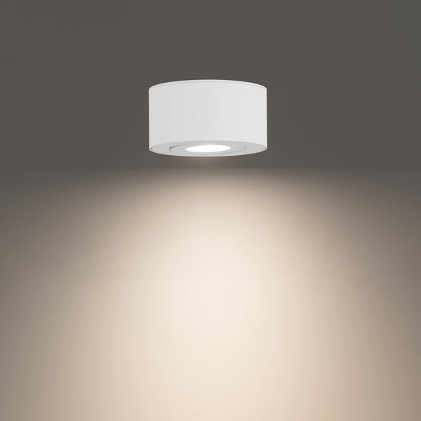 W.A.C. Lighting - FM-W45205-35-WT - LED Outdoor Flush Mount - Peek - White from Lighting & Bulbs Unlimited in Charlotte, NC