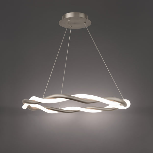 W.A.C. Lighting - PD-31228-BN - LED Pendant - Escapade - Brushed Nickel from Lighting & Bulbs Unlimited in Charlotte, NC