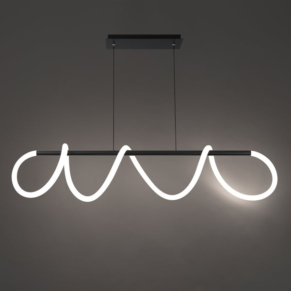 W.A.C. Lighting - PD-35246-BK - LED Pendant - Tightrope - Black from Lighting & Bulbs Unlimited in Charlotte, NC