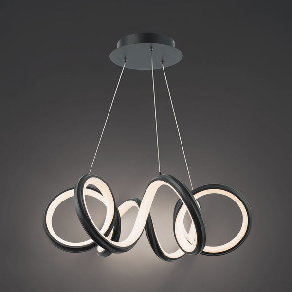 W.A.C. Lighting - PD-71226-BK - LED Pendant - Mamba - Black from Lighting & Bulbs Unlimited in Charlotte, NC