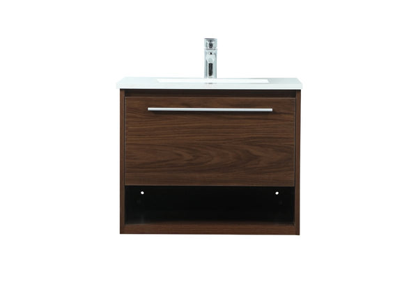 Elegant Lighting - VF43524MWT - Vanity Sink Set - Roman - Walnut from Lighting & Bulbs Unlimited in Charlotte, NC
