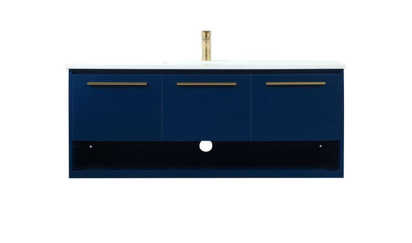 Elegant Lighting - VF43548MBL - Vanity Sink Set - Roman - Blue from Lighting & Bulbs Unlimited in Charlotte, NC