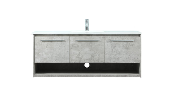 Elegant Lighting - VF43548MCG - Vanity Sink Set - Roman - Concrete Grey from Lighting & Bulbs Unlimited in Charlotte, NC