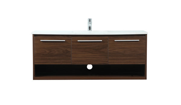 Elegant Lighting - VF43548MWT - Vanity Sink Set - Roman - Walnut from Lighting & Bulbs Unlimited in Charlotte, NC