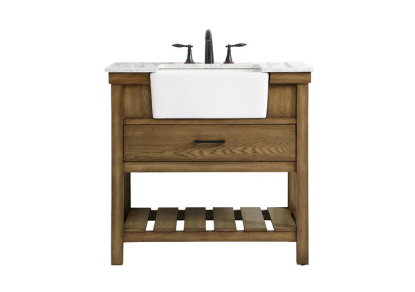Elegant Lighting - VF60136GN - Single Bathroom Vanity - Clement - Green from Lighting & Bulbs Unlimited in Charlotte, NC