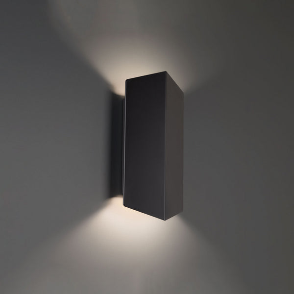 W.A.C. Lighting - WS-W49214-40-BK - LED Outdoor Wall Sconce - Summit - Black from Lighting & Bulbs Unlimited in Charlotte, NC