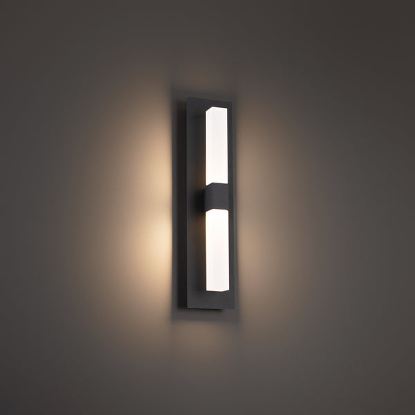W.A.C. Lighting - WS-61216-BK - LED Wall Sconce - Camelot - Black from Lighting & Bulbs Unlimited in Charlotte, NC