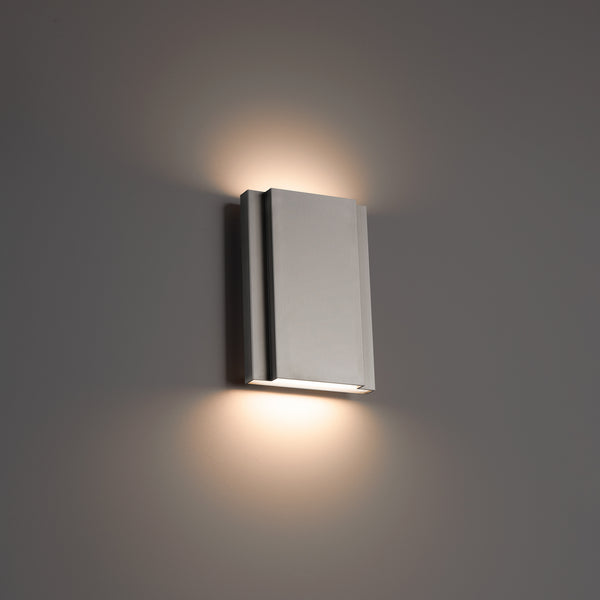 W.A.C. Lighting - WS-81208-27-BN - LED Wall Sconce - Layne - Brushed Nickel from Lighting & Bulbs Unlimited in Charlotte, NC
