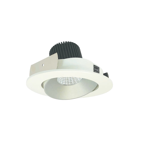 Nora Lighting - NIO-4RC27XHZMPW/10 - Adjustable - Haze Reflector / Matte Powder White Flange from Lighting & Bulbs Unlimited in Charlotte, NC