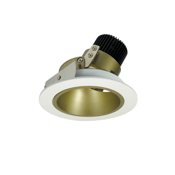 Nora Lighting - NIO-4RD27XCHMPW/10 - Reflector - Champagne Haze Reflector / Matte Powder White Flange from Lighting & Bulbs Unlimited in Charlotte, NC
