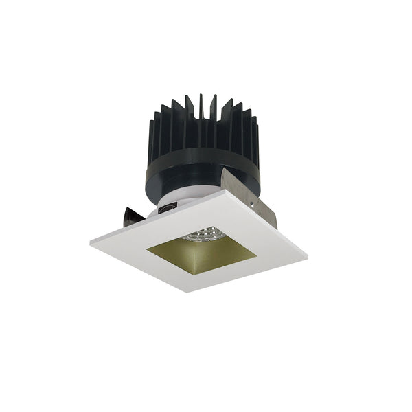 Nora Lighting - NIOB-2SNDSQ40XCHMPW/HL - Trim - Champagne Haze Reflector / Matte Powder White Flange from Lighting & Bulbs Unlimited in Charlotte, NC