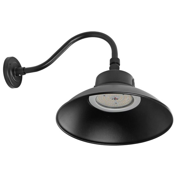 Nuvo Lighting - 65-661 - LED Gooseneck - Black from Lighting & Bulbs Unlimited in Charlotte, NC