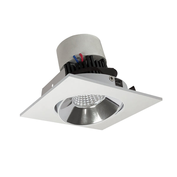 Nora Lighting - NPR-4SCCDXCMPW - Adjustable - Specular Clear Reflector / Matte Powder White Flange from Lighting & Bulbs Unlimited in Charlotte, NC