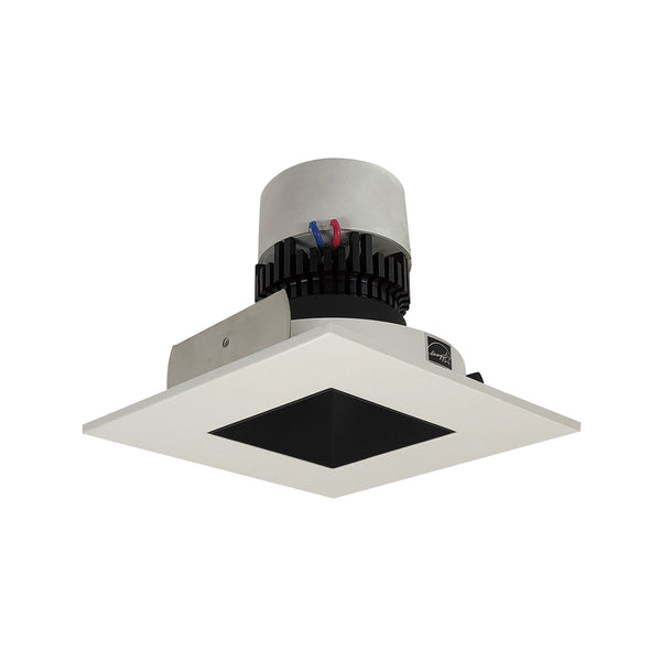 Nora Lighting - NPR-4SNDSQ40XBW - Recessed - Black Reflector / White Flange from Lighting & Bulbs Unlimited in Charlotte, NC
