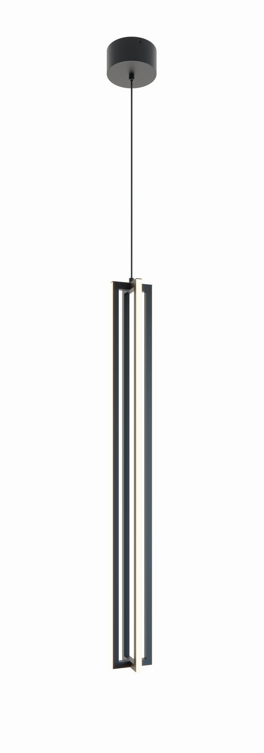 AFX Lighting - CSSP36L30D1BK - LED Pendant - Cass - Black from Lighting & Bulbs Unlimited in Charlotte, NC