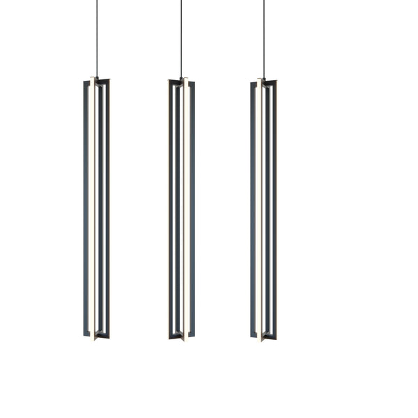 AFX Lighting - CSSP36L30D1BKLNR3 - LED Linear Pendant - Cass - Black from Lighting & Bulbs Unlimited in Charlotte, NC