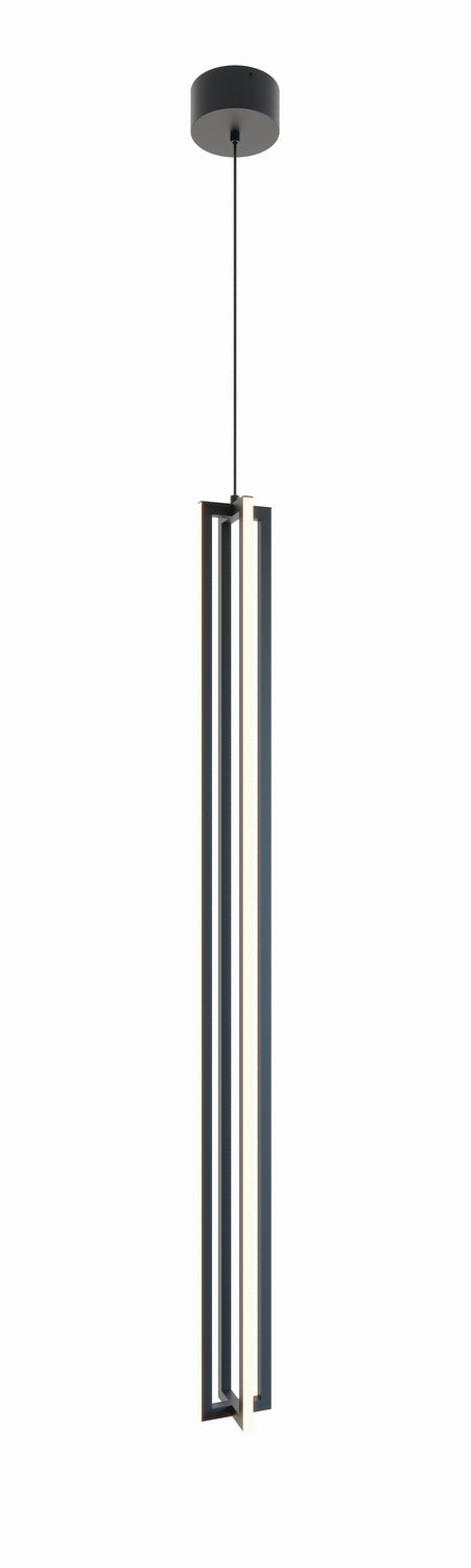 AFX Lighting - CSSP48L30D1BK - LED Pendant - Cass - Black from Lighting & Bulbs Unlimited in Charlotte, NC