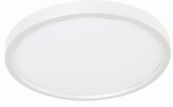 AFX Lighting - EGRF08LAJD1WH - LED Flush Mount - Edge Round - White from Lighting & Bulbs Unlimited in Charlotte, NC