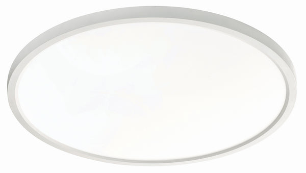 AFX Lighting - EGRF2440LAJD1WH - LED Flush Mount - Edge Round - White from Lighting & Bulbs Unlimited in Charlotte, NC