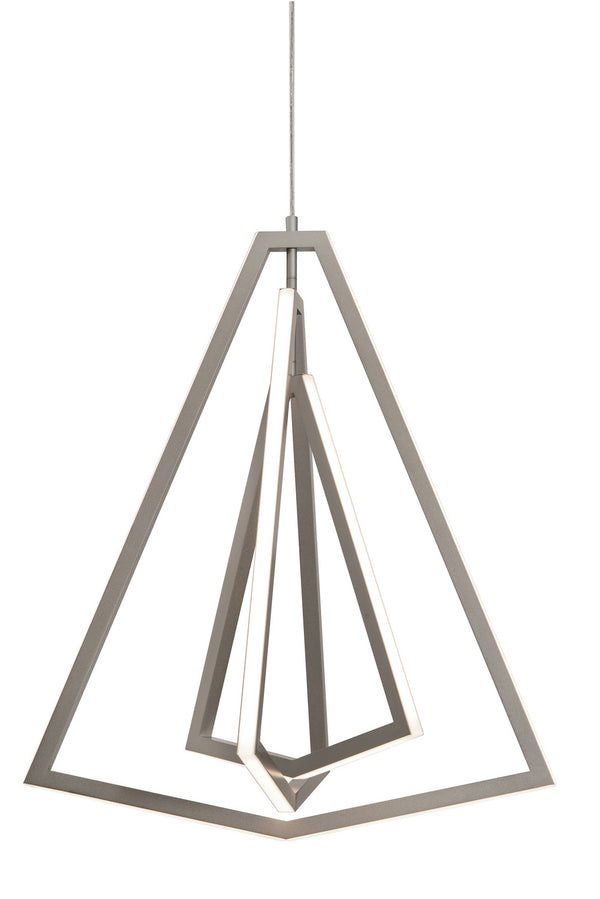 AFX Lighting - GNAP27L30D1SN - LED Pendant - Gianna - Satin Nickel from Lighting & Bulbs Unlimited in Charlotte, NC