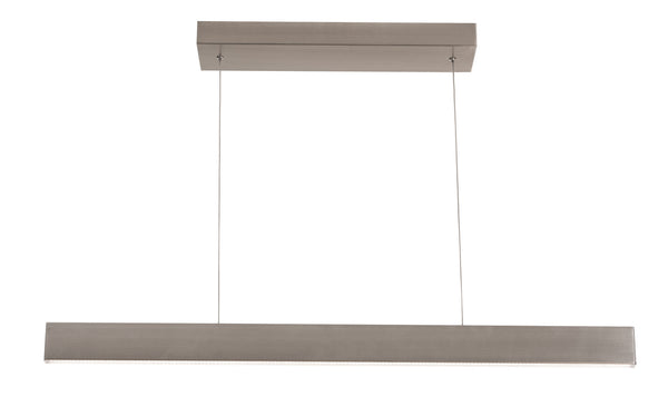 AFX Lighting - STHP0136LAJD1SN - LED Linear Pendant - Stealth - Satin Nickel from Lighting & Bulbs Unlimited in Charlotte, NC