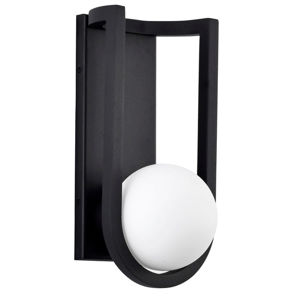 Nuvo Lighting - 62-1619 - LED Wall Lantern - Cradle - Matte Black from Lighting & Bulbs Unlimited in Charlotte, NC