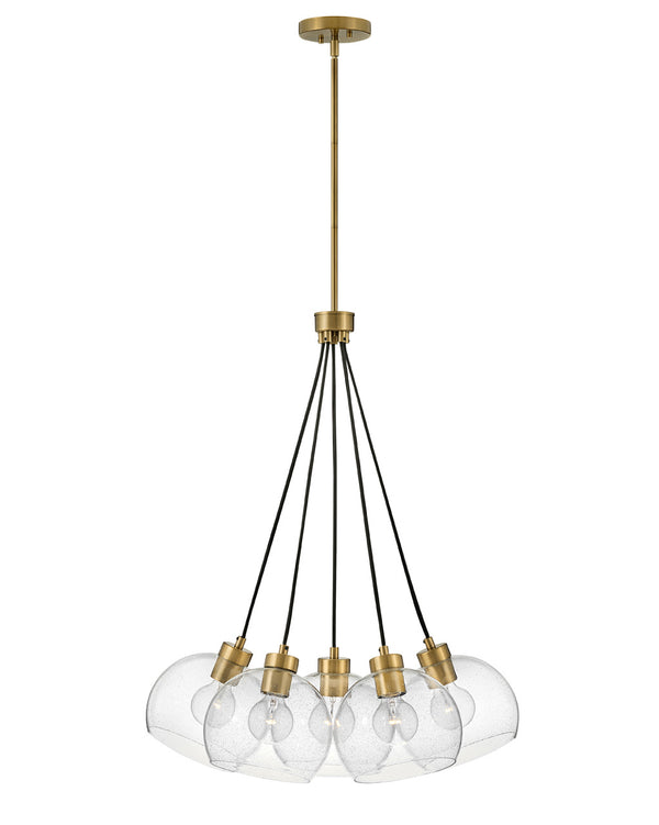 Lark - 83015LCB - LED Pendant - Rumi - Lacquered Brass from Lighting & Bulbs Unlimited in Charlotte, NC