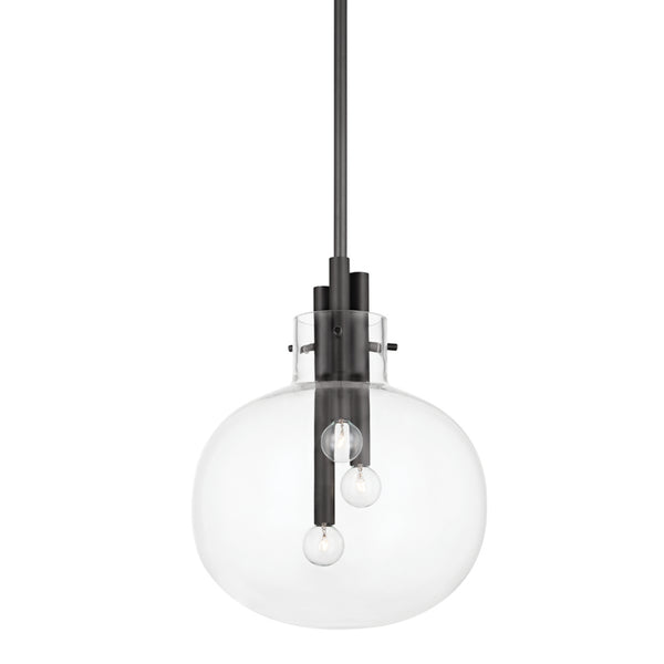 Hudson Valley - 3914-BBR - Three Light Pendant - Hempstead - Black Brass from Lighting & Bulbs Unlimited in Charlotte, NC