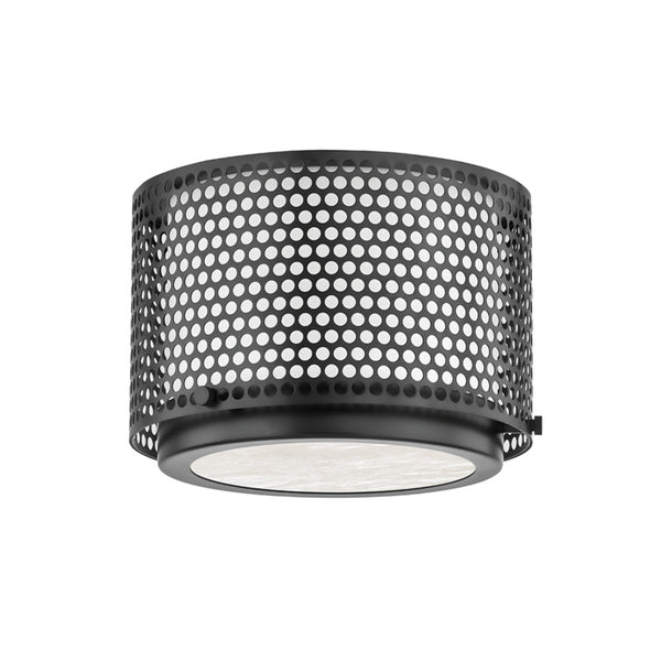 Hudson Valley - 5910-BBR - One Light Flush Mount - Oracle - Black Brass from Lighting & Bulbs Unlimited in Charlotte, NC