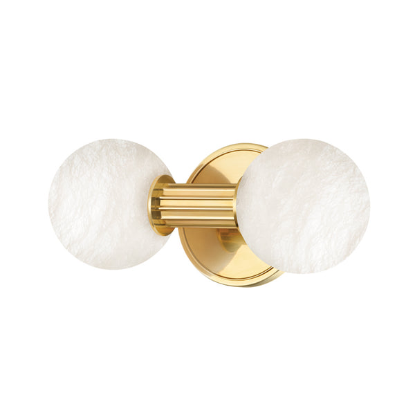 Hudson Valley - 9282-AGB - LED Wall Sconce - Murray Hill - Aged Brass from Lighting & Bulbs Unlimited in Charlotte, NC
