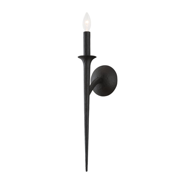 Troy Lighting - B1071-BI - One Light Wall Sconce - Luca - Black Iron from Lighting & Bulbs Unlimited in Charlotte, NC