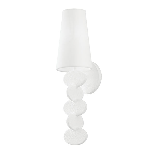 Troy Lighting - B3501-GSW - One Light Wall Sconce - Ellios - Gesso White from Lighting & Bulbs Unlimited in Charlotte, NC