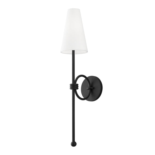 Troy Lighting - B3691-TBK - One Light Wall Sconce - Magnus - Textured Black from Lighting & Bulbs Unlimited in Charlotte, NC