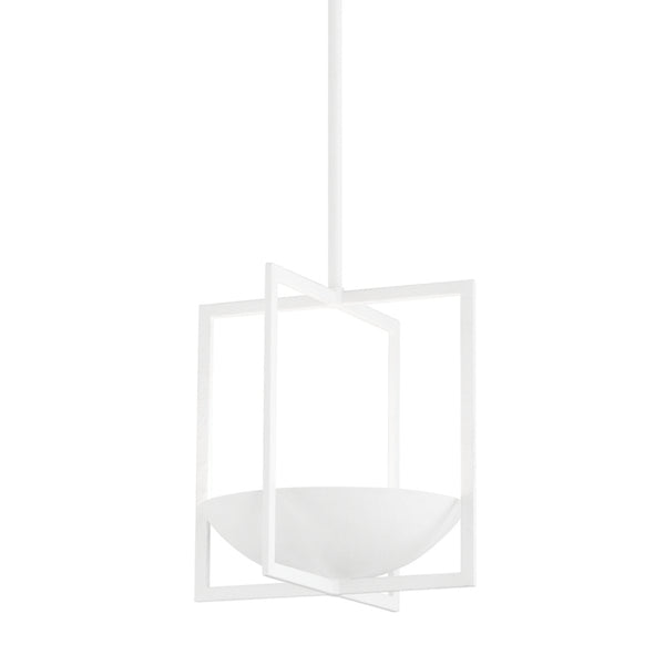 Troy Lighting - F1117-GSW - Four Light Pendant - Loki - Gesso White from Lighting & Bulbs Unlimited in Charlotte, NC