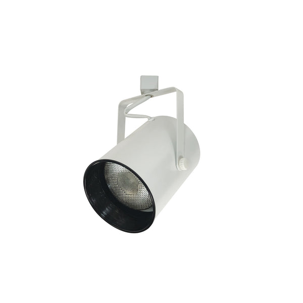 Nora Lighting - NTH-113W/J - Flatback Cyl Par38 Wh,Bk Baf - Track Inc Line Voltage - White from Lighting & Bulbs Unlimited.