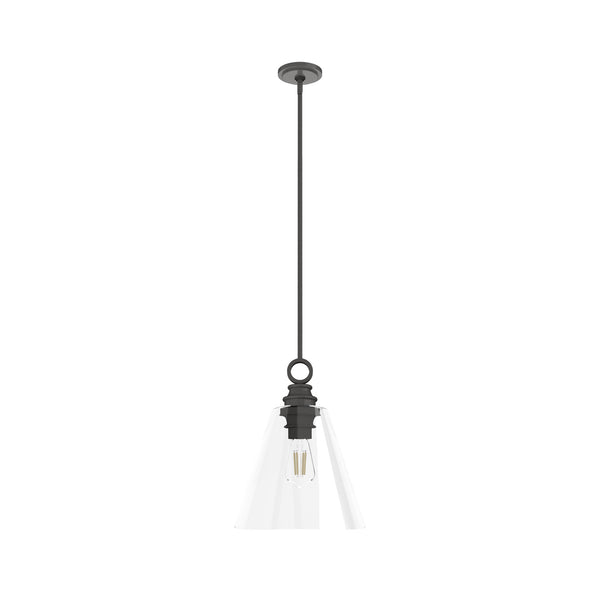 Hunter - 19441 - One Light Pendant - Klein - Noble Bronze from Lighting & Bulbs Unlimited in Charlotte, NC