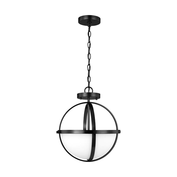Generation Lighting - 6624603EN3-112 - Three Light Pendant - Alturas - Midnight Black from Lighting & Bulbs Unlimited in Charlotte, NC