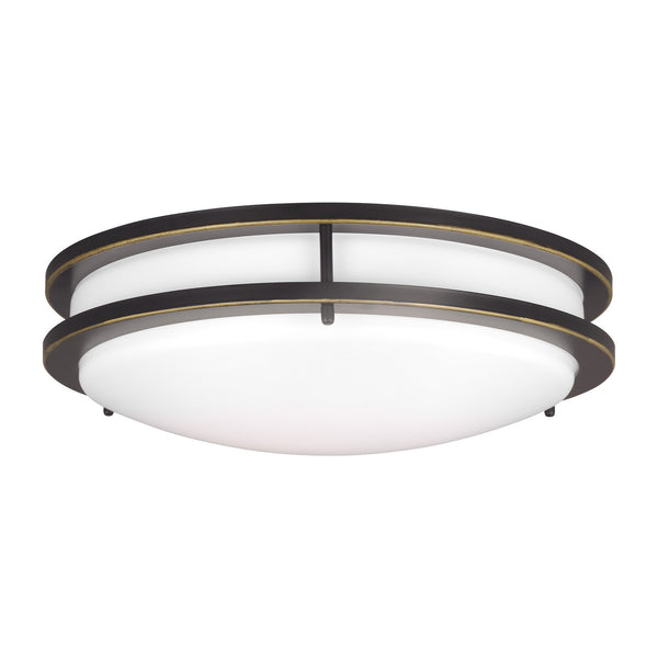 Generation Lighting - 7650893S-71 - LED Flush Mount - Mahone - Antique Bronze from Lighting & Bulbs Unlimited in Charlotte, NC