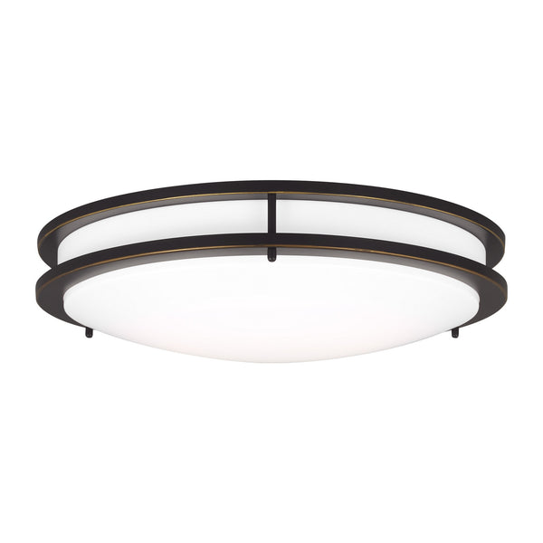 Generation Lighting - 7750893S-71 - LED Flush Mount - Mahone - Antique Bronze from Lighting & Bulbs Unlimited in Charlotte, NC