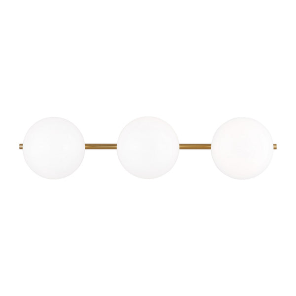 Visual Comfort Studio - EV1013BBS - Three Light Vanity - Lune - Burnished Brass from Lighting & Bulbs Unlimited in Charlotte, NC